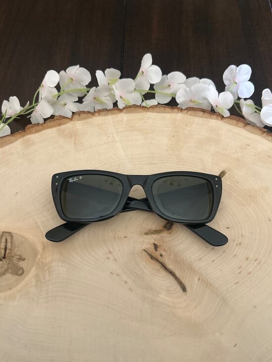 Ray-Ban Accessories - Ray-Ban Wayfarer Polarized Sunglasses Black Frame Men Women Classic Style RB4148